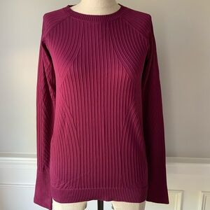 Lululemon deep purple long sleeve top